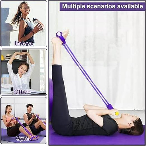 Resistance Band Elastic Pull Rope Fitness Equipment for Home Workout