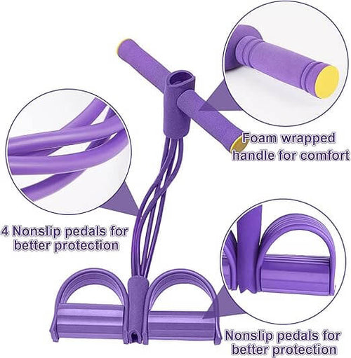 Resistance Band Elastic Pull Rope Fitness Equipment for Home Workout