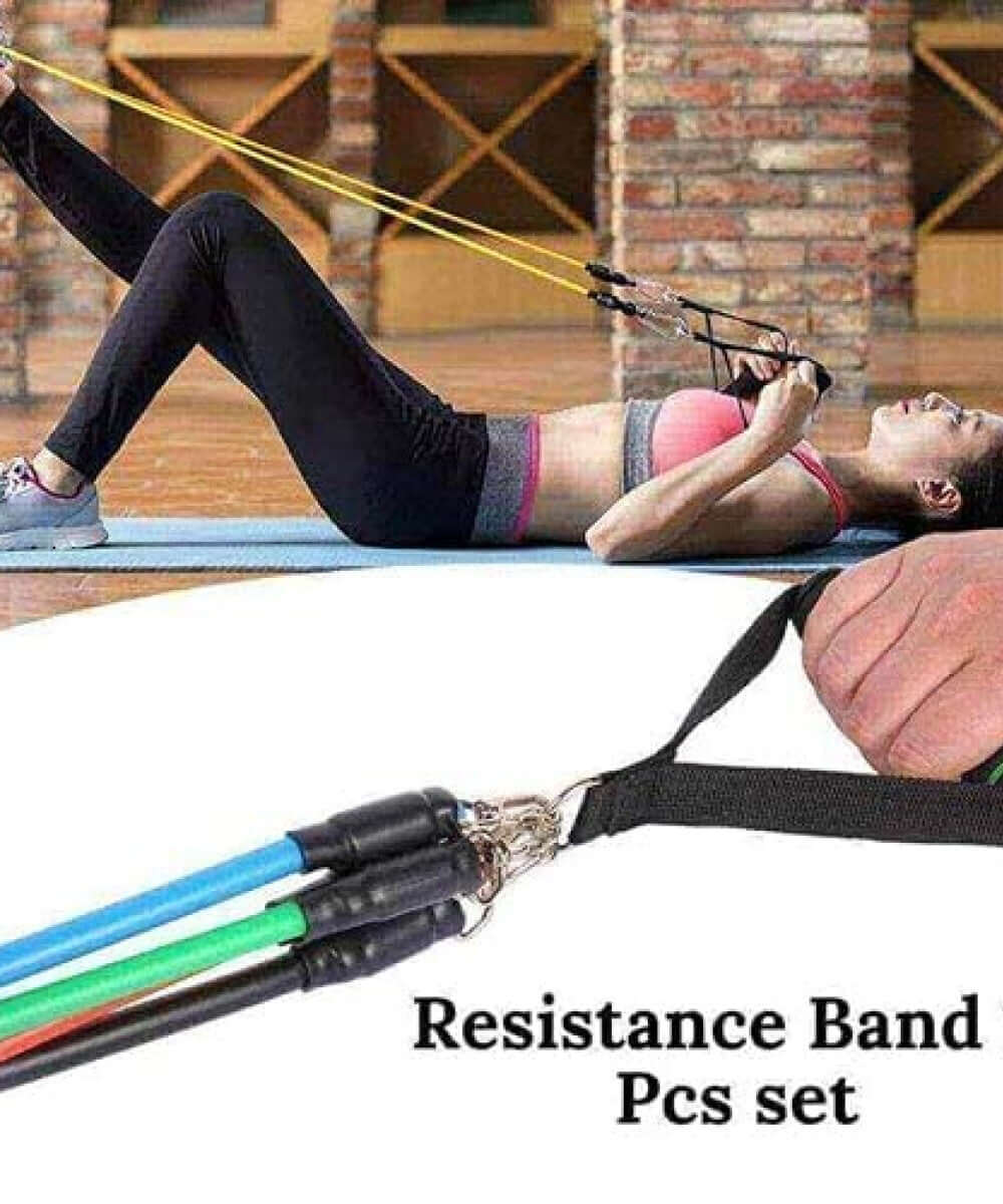 Resistance Band Set For Men & Women Workout Kit