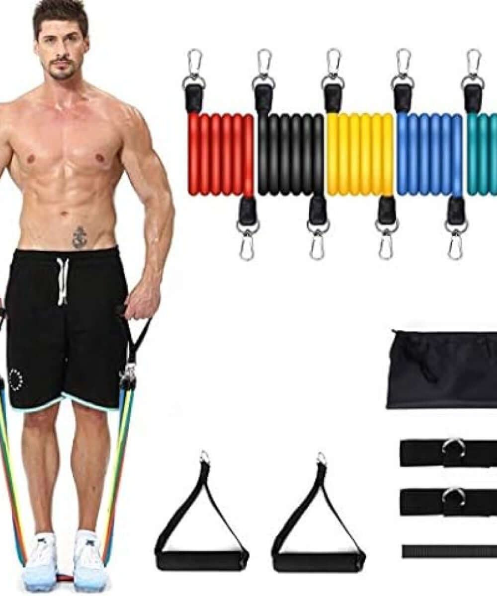 Resistance Band Set For Men & Women Workout Kit